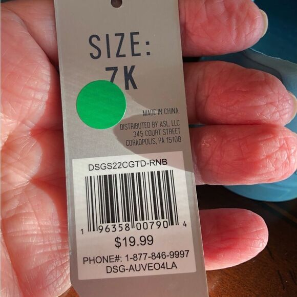 DSG (Dick’s Sporting Goods) - NWT - Little Kids Size 7 EVA Slip-On Sneakers - Picture 10 of 14